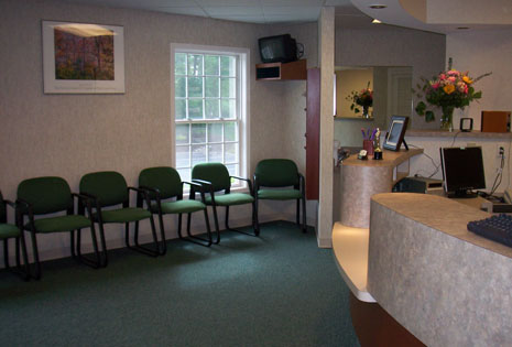 Sparta Office Reception Area